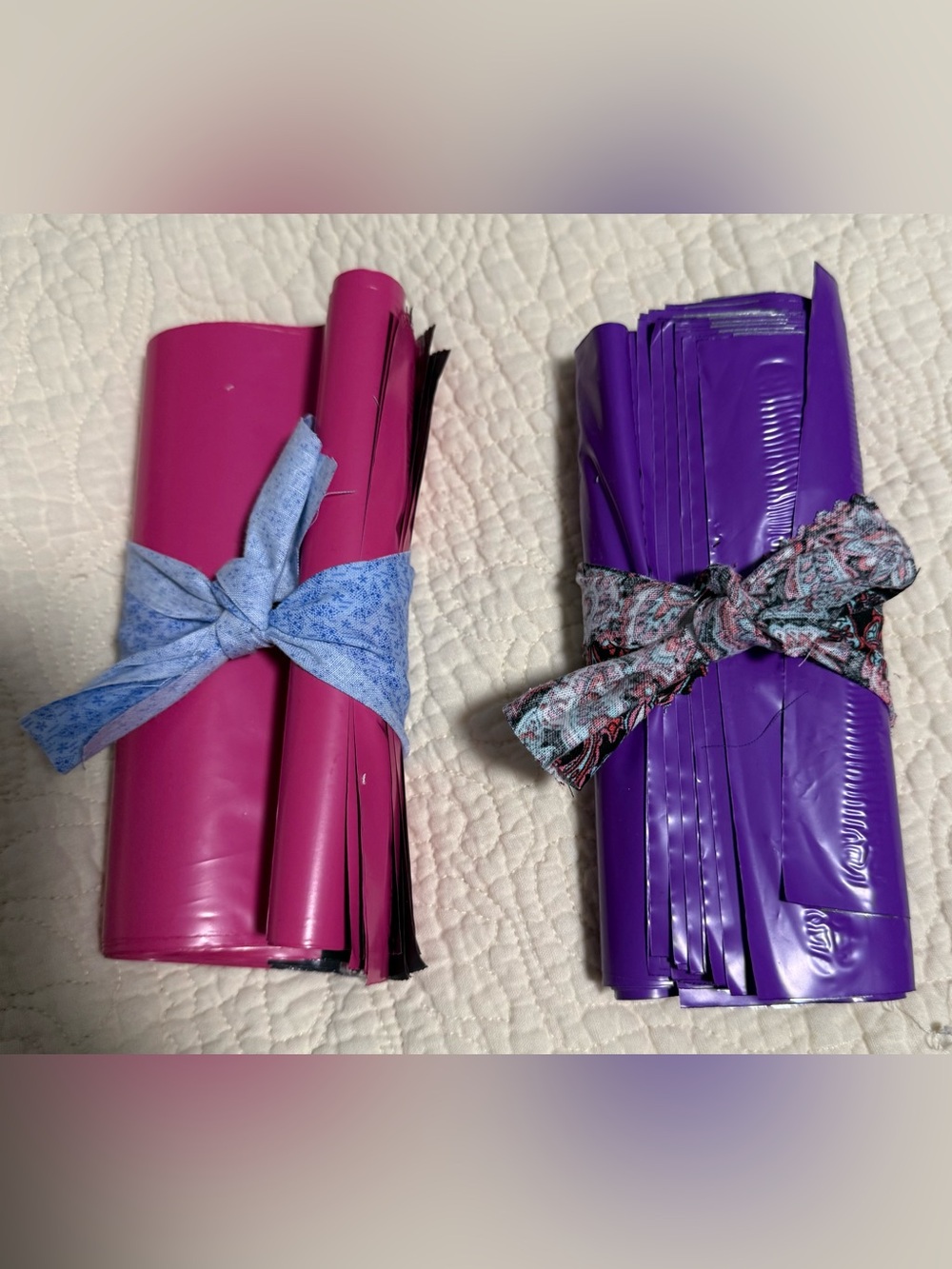 Shipping Supplies! You pick Pink or Purple (25 6x9 polys and 25 thank you cards) - Picture 2 of 2